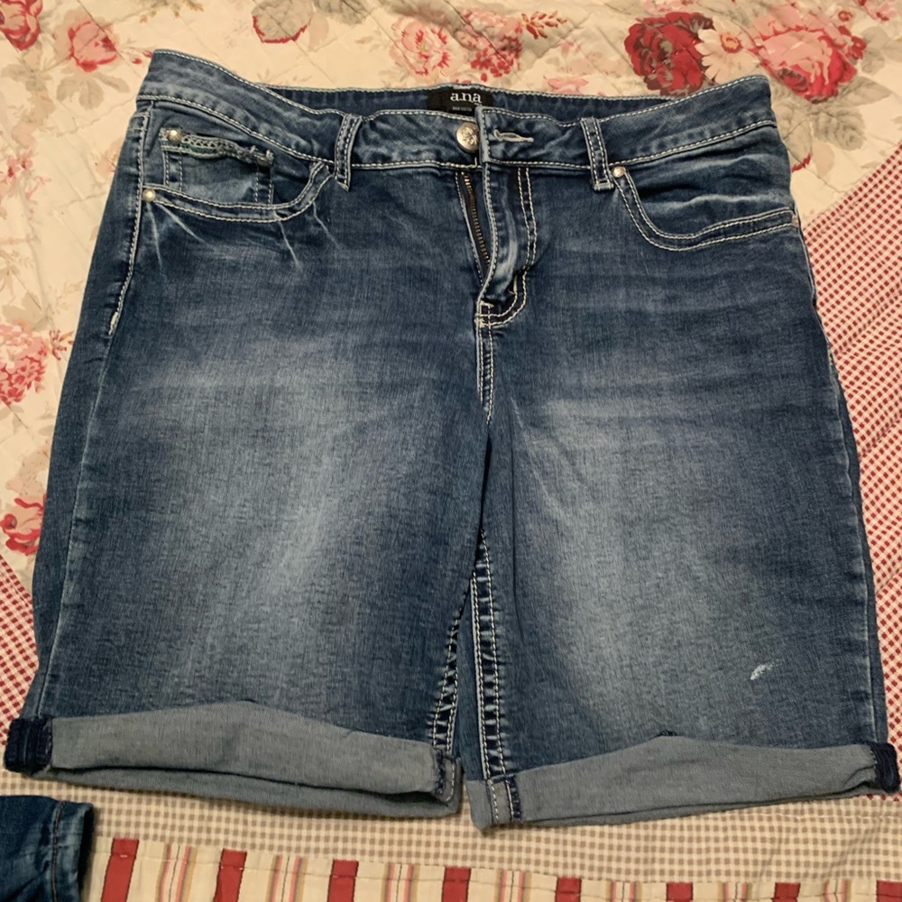 a.n.a. shorts size 12 distressed from JC Penney